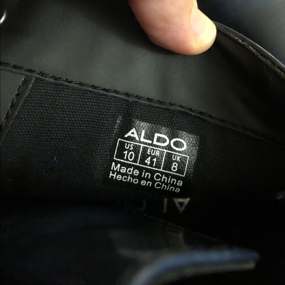 ALDO Serinna Navy Platform Boot - Picture 7 of 9